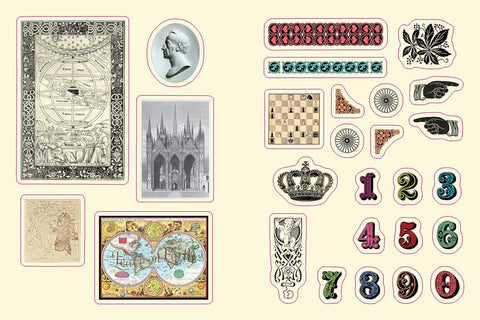 Cabinet of Curiosities : Over 1,000 Curated Stickers from the Fascinating Collections of the Smithsonian - MPHOnline.com