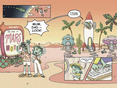 Moonie & Junie: Interstellar Pen Pals