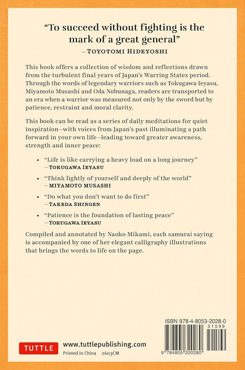 Wisdom of the Shoguns: Valuable Life Lessons from Japan's Greatest Warriors - MPHOnline.com