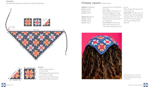 Granny Square Fashion: Master one granny square, create 15 different fashion looks - MPHOnline.com