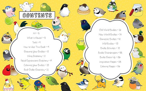 Kawaii Birdies: Learn to Draw 80 Adorable Feathered Friends - MPHOnline.com