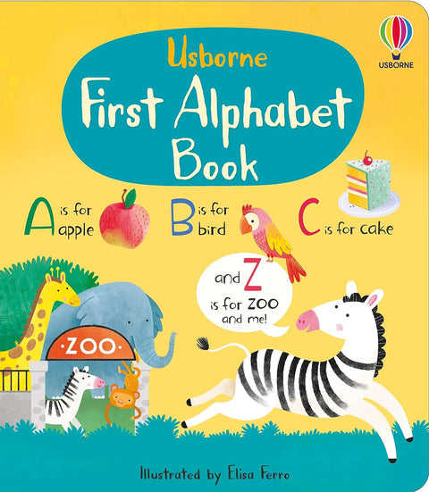 Usborne First Alphabet Book - MPHOnline.com