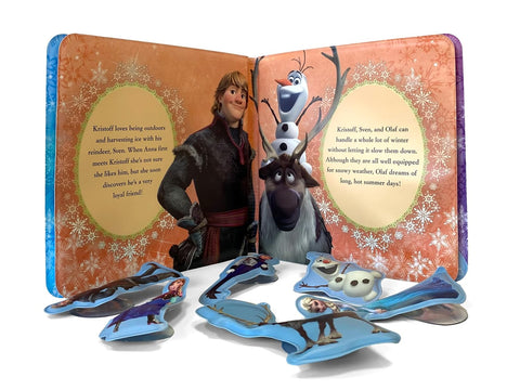 Bath Time Books: Disney Frozen (Bath Book, 6 Padded Suction Cups, 1 Mesh Bag) - MPHOnline.com