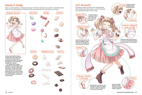 Fantasy Costumes for Manga, Anime & Cosplay: A Drawing Guide and Sourcebook - MPHOnline.com