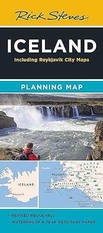 Rick Steves Iceland Planning Map: Including Reykjavík City Maps - MPHOnline.com