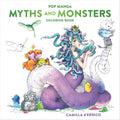 Pop Manga Myths and Monsters Coloring Book - MPHOnline.com