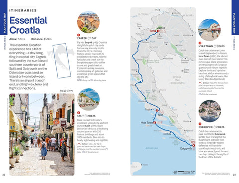 Lonely Planet Croatia (12th Edition) - MPHOnline.com