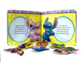 Bath Time Books: Disney Stitch (Bath Book, 6 Padded Suction Cups, 1 Mesh Bag) - MPHOnline.com