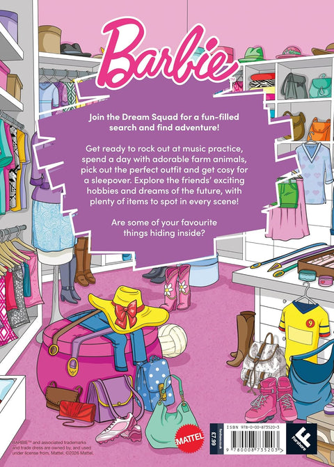 Barbie Dream Squad Search and Find - MPHOnline.com
