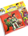 Bath Time Books: Disney Toy Story (Bath Book, 6 Padded Suction Cups, 1 Mesh Bag) - MPHOnline.com