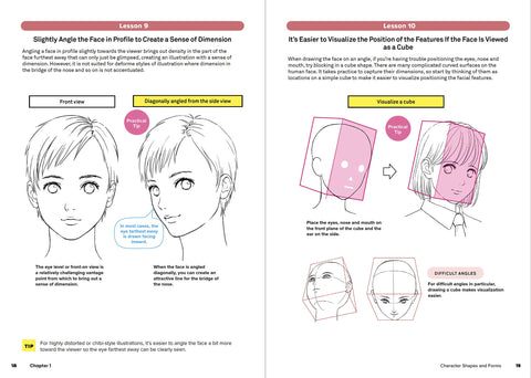 Learn to Draw Exciting Anime & Manga Characters: Lessons from 100 Professional Japanese Illustrators (with over 600 illustrations to improve your digital or by hand techniques) - MPHOnline.com