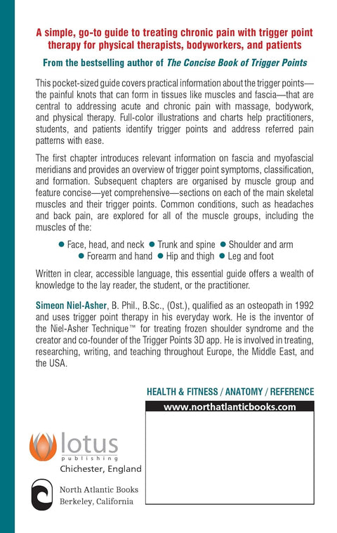 The Pocket Atlas of Trigger Points: A User-Friendly Guide to Muscle Anatomy, Pain Patterns, and the Myofascial Network for Students, Practitioners, and Patients - MPHOnline.com