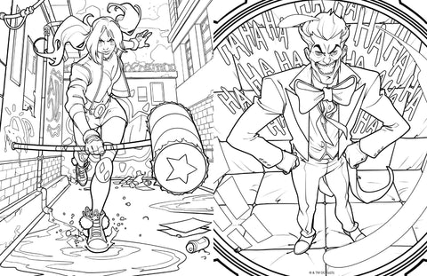 DC Super-Villains: The Official Coloring Book - MPHOnline.com