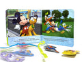 Bath Time Books: Disney Minnie & Mickey (Bath Book, 6 Padded Suction Cups, 1 Mesh Bag) - MPHOnline.com