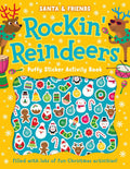 Santa & Friends Rockin' Reindeers Puffy Sticker Activity Book - MPHOnline.com