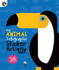My Animal Infographic Sticker Activity Book - MPHOnline.com