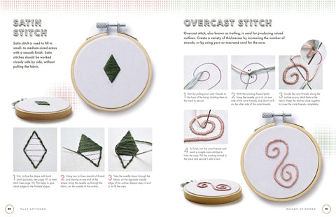 3D Embroidery :  Beginner's Guide to Modern Raised Stitches - MPHOnline.com