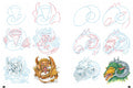 Draw 100: Dragons - From Basic Shapes to Amazing Drawings in Super-easy Steps - MPHOnline.com