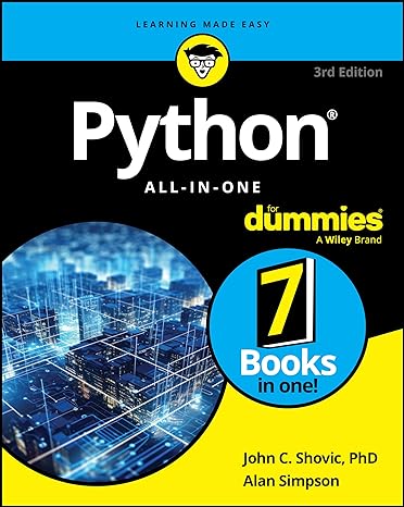 Python All In One For Dummies 3E - MPHOnline.com