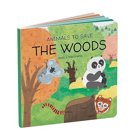 Animals To Save: The Woods (Lift The Flap Book with 28 Memory Cards) - MPHOnline.com