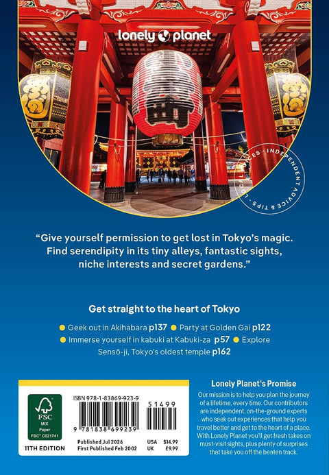 Lonely Planet Pocket Tokyo (11th Edition) - MPHOnline.com