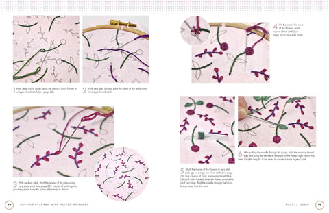 3D Embroidery :  Beginner's Guide to Modern Raised Stitches - MPHOnline.com