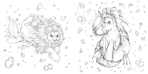 Pop Manga Beauties & Beasties Coloring Book - MPHOnline.com