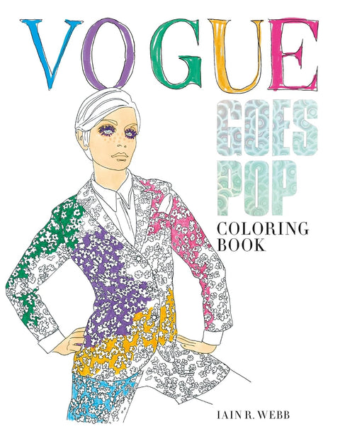 Vogue Goes Pop Colouring Book - MPHOnline.com