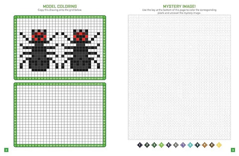 Unofficial Minecraft Pixel Coloring Book - MPHOnline.com