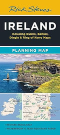 Rick Steves Ireland Planning Map: Including Dublin, Belfast, Dingle & Ring of Kerry Maps - MPHOnline.com