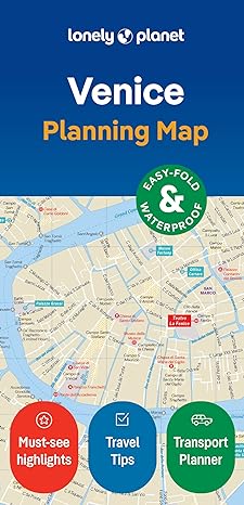 Lonely Planet Venice City Map (2nd Edition) - MPHOnline.com