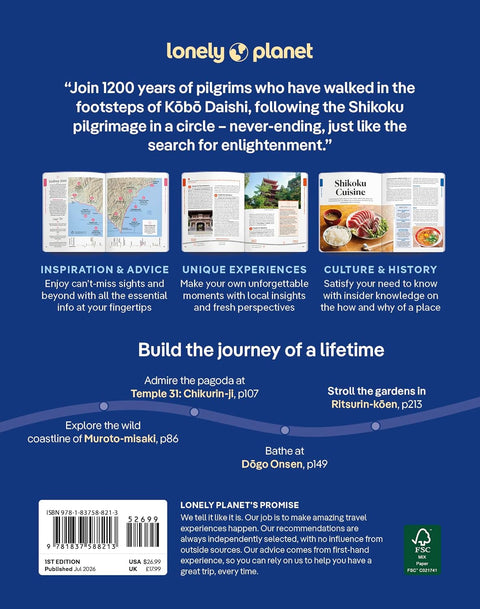 Lonely Planet Journey Shikoku Pilgrimage (1st Edition) - MPHOnline.com