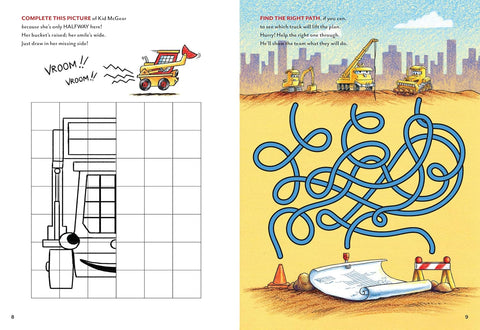 Goodnight, Goodnight, Construction Site Sticker & Activity Book - MPHOnline.com