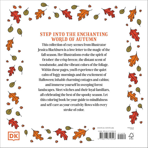 October Woods Coloring Book - MPHOnline.com