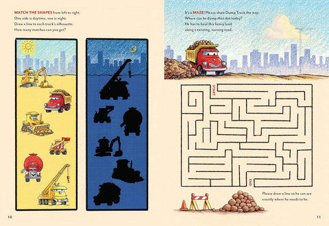 Goodnight, Goodnight, Construction Site Sticker & Activity Book - MPHOnline.com