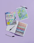 The Reverse Coloring Book™: Mindful Journeys: Be Calm and Creative: The Book Has the Colors, You Draw the Lines - MPHOnline.com