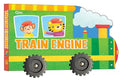 Small Wheel Book Train Engine - MPHOnline.com