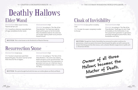 The Ultimate Wizarding World Spellbook Headmaster's Edition - MPHOnline.com