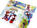 Bath Time Books: Marvel Spidey & Amazing Friends (Bath Book, 6 Padded Suction Cups, 1 Mesh Bag) - MPHOnline.com