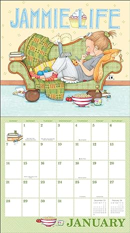 Mary Engelbreit's 2024 Deluxe Wall Calendar:A Little Pick Me Up - MPHOnline.com