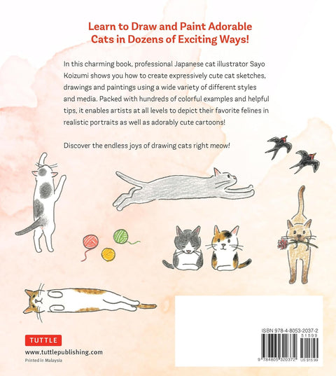 How to Draw Kawaii Cats: Sketch and Paint Your Adorable Feline Friends in Dozens of Different Ways! - MPHOnline.com