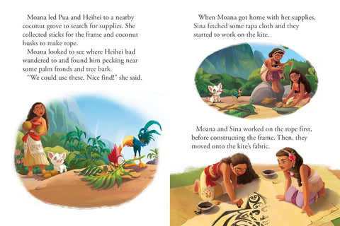 Take the Story with You: Disney Moana - Moana Makes a Kite (With Handle) - MPHOnline.com