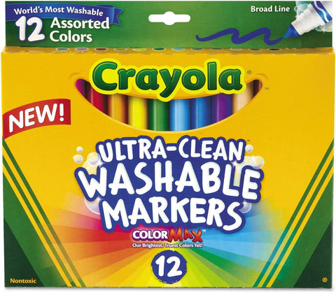12 CLR ULTRA CLEAN BROAD LINEMARKERS - MPHOnline.com