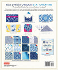 Blue & White Origami Stationery Kit: Fold 36 Beautiful Cards and Envelopes: Includes Papers and Instructions for 12 Origami Note Projects - MPHOnline.com