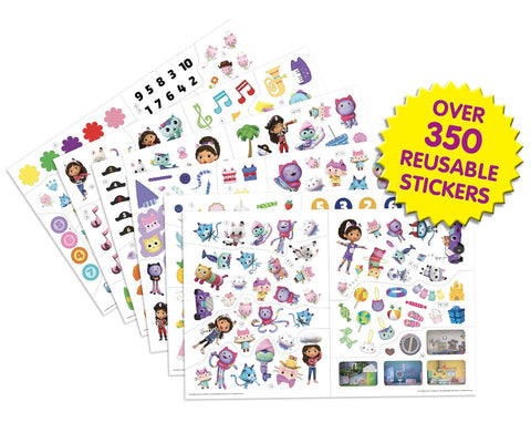 Sticker Book Treasury: Univ. Gabby'S Dollhouse - MPHOnline.com