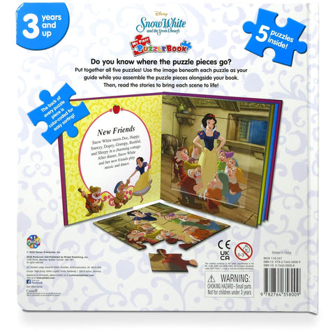 My First Puzzle Book: Disney Snow White - MPHOnline.com
