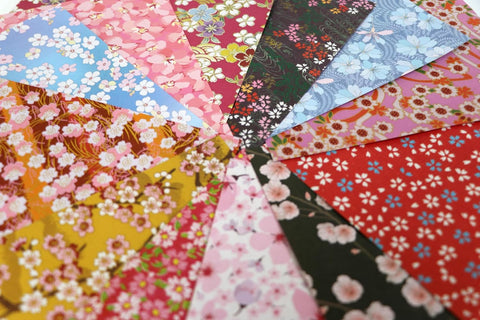 Cherry Blossoms Origami Paper and Book: 20 Easy Models with 96 High Quality Folding Sheets (Double-Sided) - MPHOnline.com