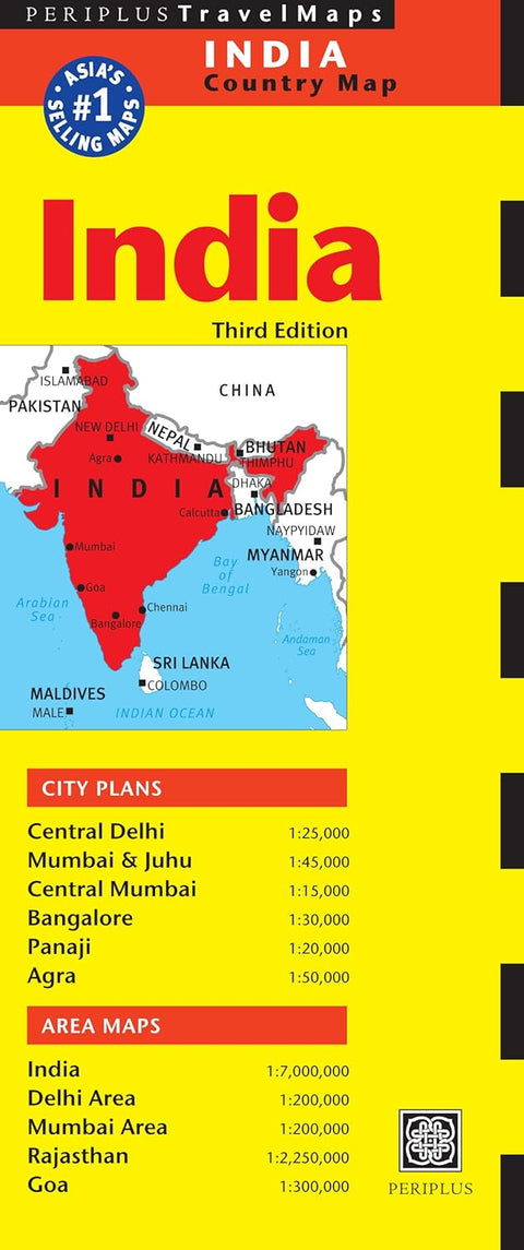 Pe Travel Map India 3 Ed - MPHOnline.com