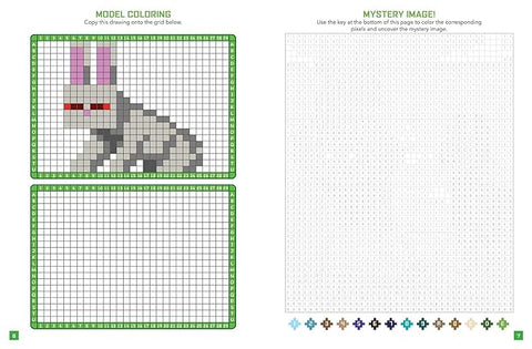 Unofficial Minecraft Pixel Coloring Book - MPHOnline.com