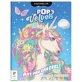 Kaleidoscope Pop Velvet Colouring Magical Unicorns - MPHOnline.com
